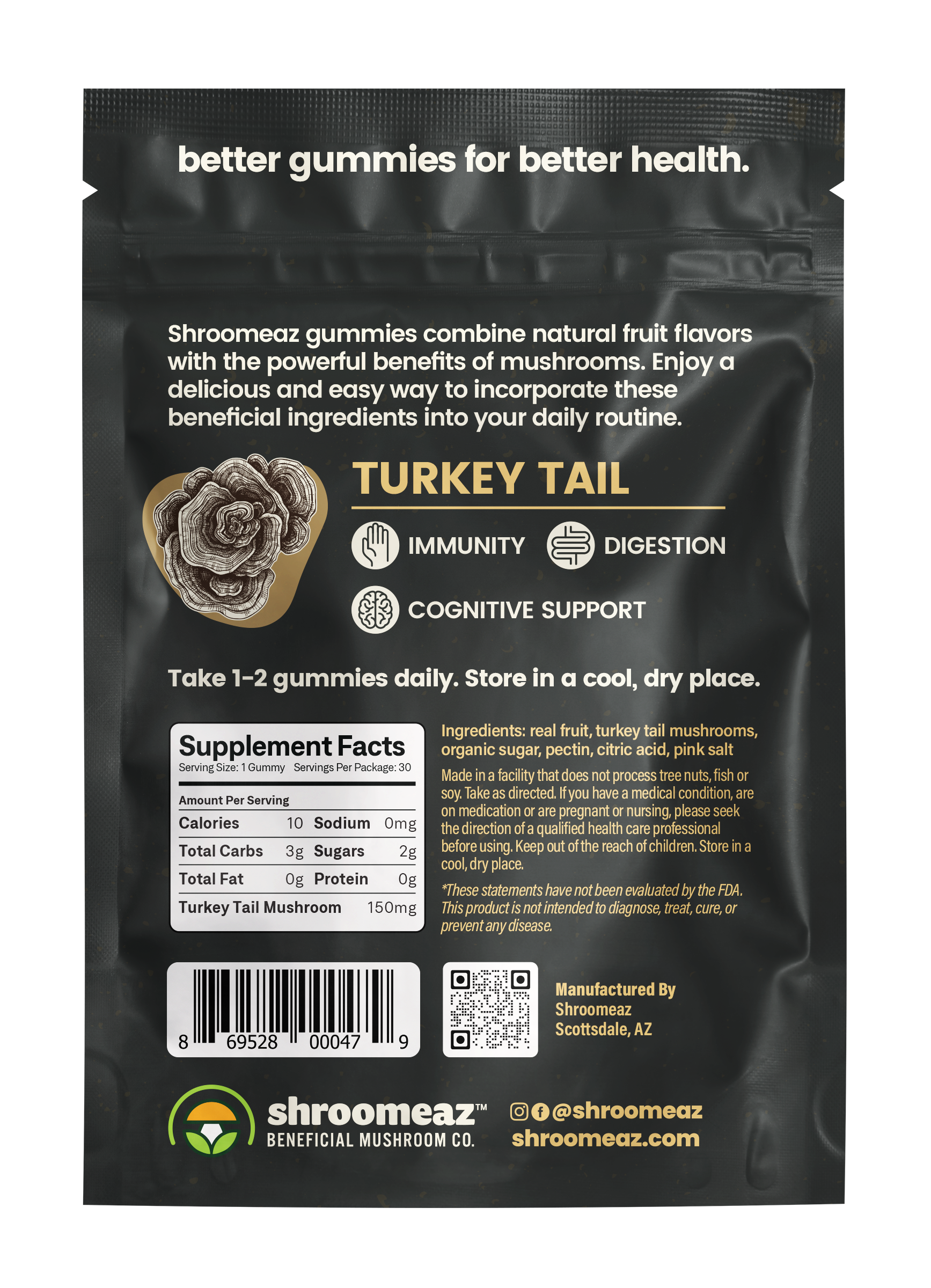 Mushroom Gummies - Turkey Tail