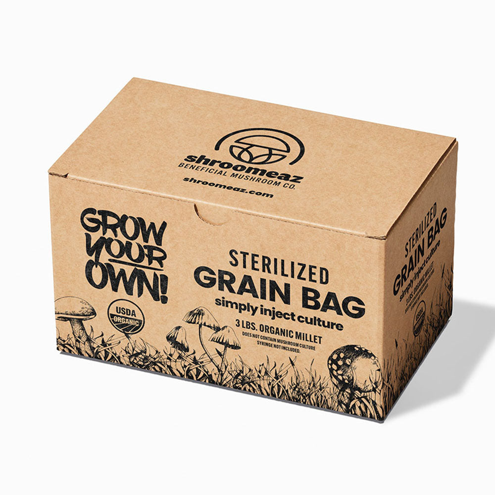 Organic Sterilized Grain Bag with Injection Port