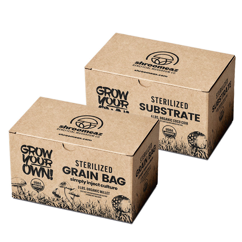 Growing Kit – Grain Bag and Substrate