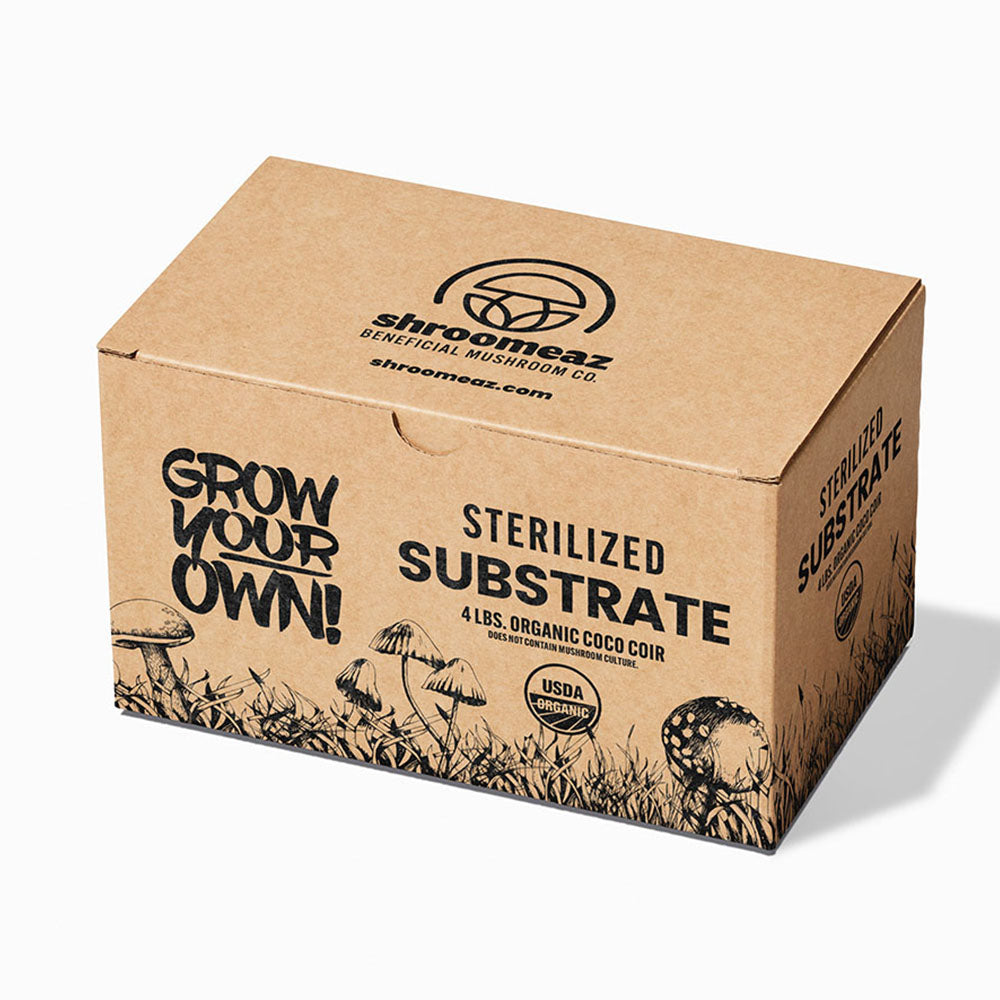 Organic Sterilized Coco Coir Substrate Grow Kit