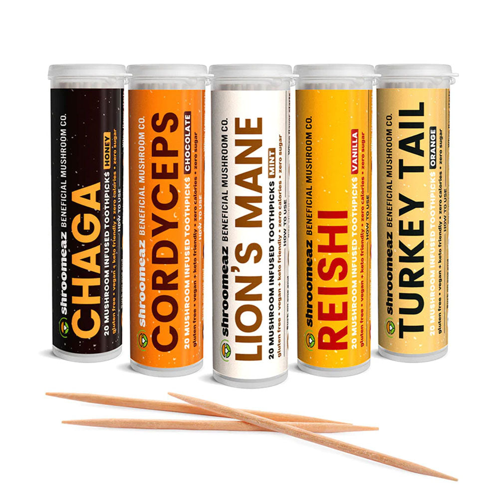Mushroom Infused Toothpicks